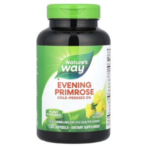 Natures Way Prímula Óleo Prensado a Frio 1.300 mg 120 Cápsulas Softgel