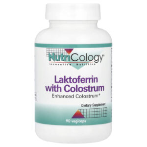 Nutricology Lactoferrina com Colostro 90 Cápsulas Vegetarianas