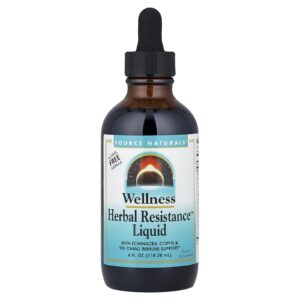 Source Naturals Wellness Herbal Strength™ Líquido Sem Álcool 11828 ml (4 fl oz)