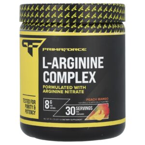 Primaforce Complexo de L-arginina Pêssego e Manga 237 g (85 oz)