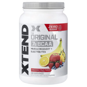 XTEND 7 g de BCAA Ponche de Frutas Noturno 117 kg (258 lb)