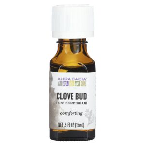 Aura Cacia Óleo Essencial Puro Botão de Cravo 15 ml (05 fl oz)