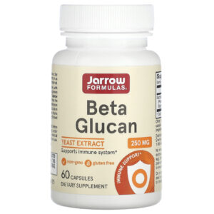 Jarrow Formulas Betaglucano 250 mg 60 Cápsulas