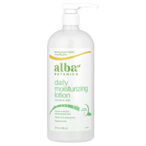 Alba Botanica Loção Hidratante para Uso Diário Pele Sensível Sem Perfume 946 ml (32 fl oz)