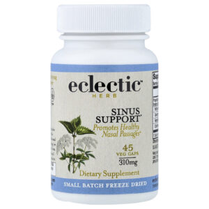 Eclectic Herb Auxílio Sinusal 310 mg 45 Cápsulas Vegetais