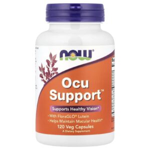 NOW Foods Ocu Support 120 Cápsulas Vegetais