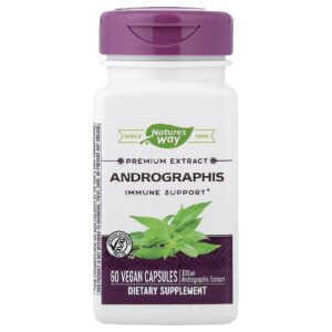 Natures Way Andrographis 60 Cápsulas Veganas