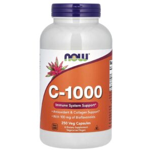 NOW Foods C-1000 250 Cápsulas Vegetais