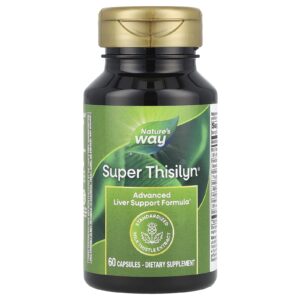 Natures Way Super Thisilyn Fórmula Avançada de Desintoxicação 60 Cápsulas Vegetais