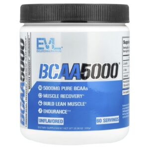 EVLution Nutrition BCAA5000 Sem sabor 300 g (1058 oz)