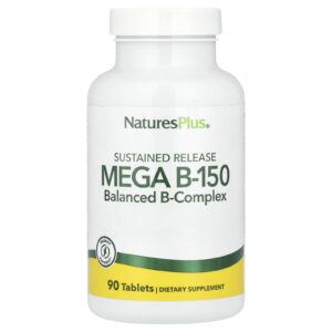 NaturesPlus Mega B-150 de Liberação Gradual 90 Comprimidos