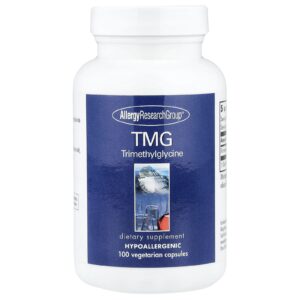 Allergy Research Group TMG 100 Cápsulas Vegetarianas (750 mg por Cápsula)