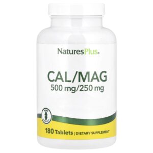 NaturesPlus Cal / Mag 180 comprimidos