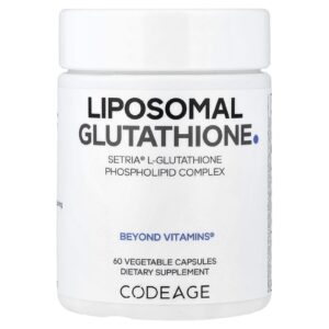 Codeage, Lipossomal, Glutationa, 60 Cápsulas Vegetais