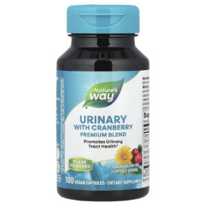 Natures Way Urinário com Cranberry 100 Cápsulas Veganas