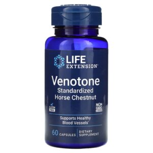 Life Extension Venotone Castanha-da-Índia Padronizada 60 Cápsulas (250 mg por Cápsula)