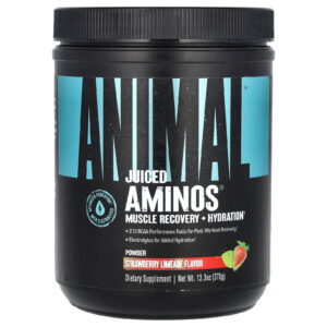 Animal Suco de Aminos Fórmula Intra / Pós-treino Limão de Morango 366 g (129 oz)