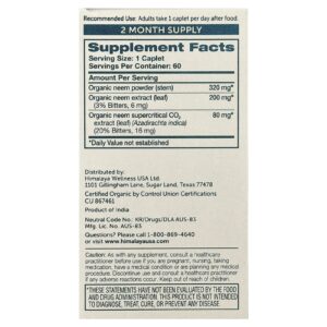 Himalaya Neem 60 Cápsulas