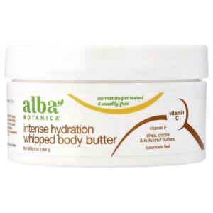 Alba Botanica Manteiga Corporal Batido de Hidratação Intensa 184 g (65 oz)