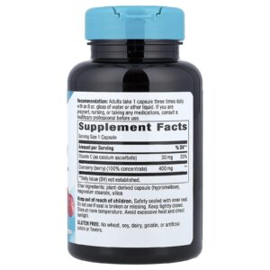 Natures Way Cranberry Mistura Premium 400 mg 120 Cápsulas Veganas