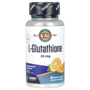 KAL L-Glutationa Laranja 25 mg 90 Microcomprimidos