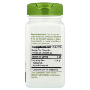 Natures Way Raiz de Kudzu 50 Cápsulas Veganas (613 mg por Cápsula)