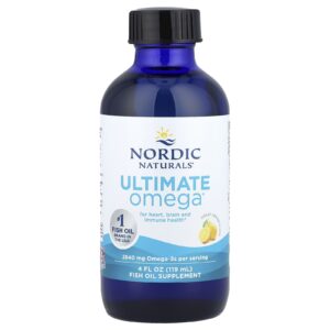 Nordic Naturals Ultimate Omega® Limão 119 ml (4 fl oz)