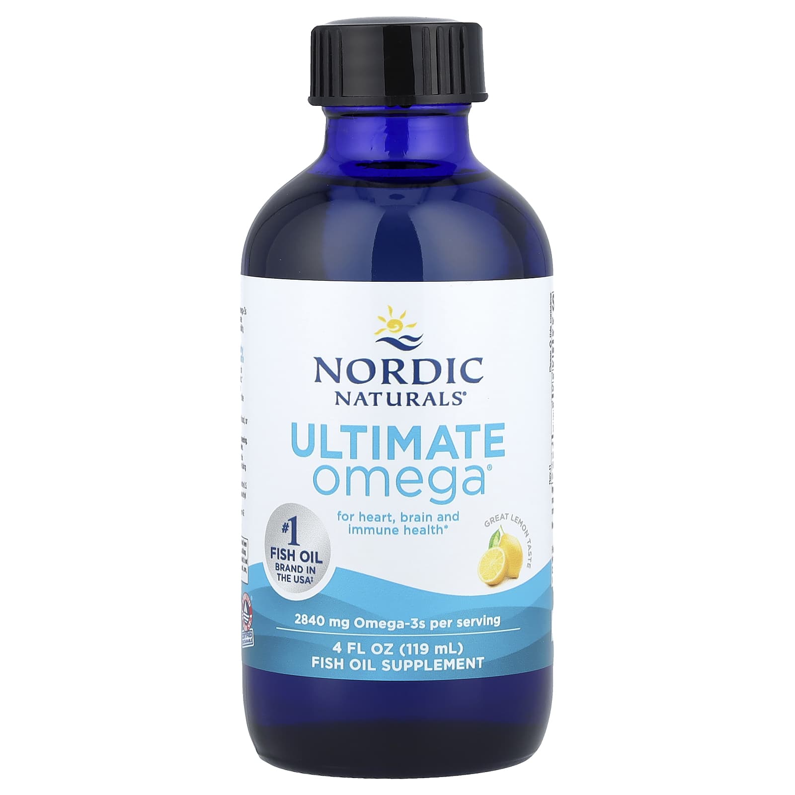 Nordic Naturals Ultimate Omega® Limão 119 ml (4 fl oz)