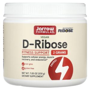 Jarrow Formulas D-Ribose Vegano 200 g (705 oz)