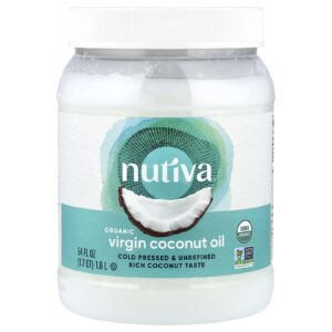 Nutiva Óleo de Coco Orgânico Virgem 16 L (54 fl oz)