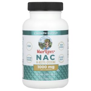 MaryRuths NAC 120 Cápsulas (500 mg por Cápsula)