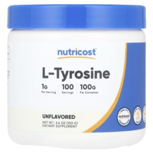 Nutricost L-Tirosina Sem Sabor 102 g (36 oz)