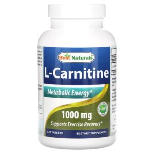 Best Naturals L-Carnitina 1.000 mg 120 Comprimidos