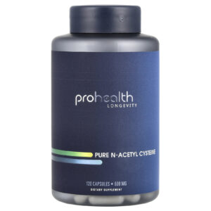 ProHealth Longevity Acetilcisteína Pura 600 mg 120 Cápsulas