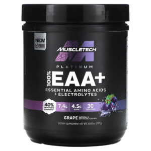 MuscleTech Platina 100% EAA + Uva 387 g (1365 oz)