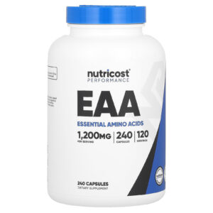 Nutricost, Desempenho, EAA, 240 Cápsulas