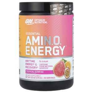 Optimum Nutrition Essential Amin.O. Energy® Nascer do Sol Tropical 270 g (95 oz)