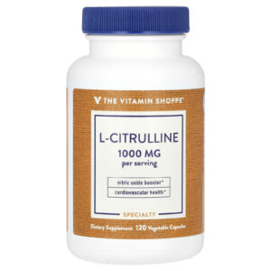 The Vitamin Shoppe L-Citrulina 120 Cápsulas Vegetais (500 mg por Cápsula)