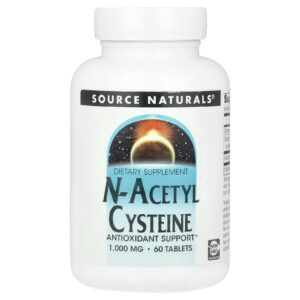 Source Naturals Acetilcisteína 60 Comprimidos