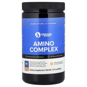 Designs For Health Complexo de Aminoácidos Laranja Natural 360 g (127 oz)