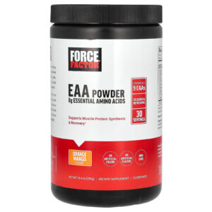 Force Factor EAA em Pó Laranja e Manga 294 g (104 oz)