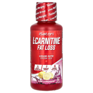Isatori L-Carnitina Limonada Rosa 360 ml (12 fl oz)