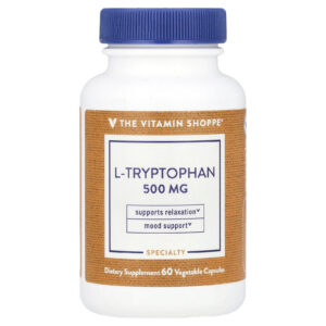 The Vitamin Shoppe L-Triptofano 500 mg 60 Cápsulas Vegetais