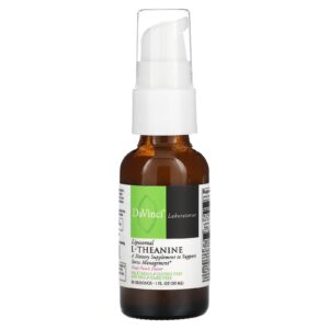 DaVinci Laboratories L-teanina Lipossomal Ponche de Frutas 30 ml (1 fl oz)