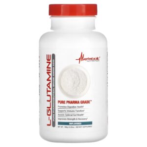 Metabolic Nutrition L-Glutamina Sem Sabor 100 g (352 oz)