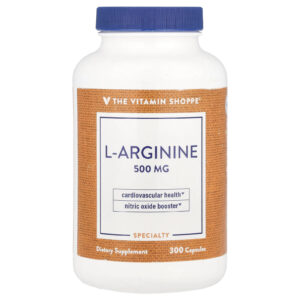 The Vitamin Shoppe L-Arginina 500 mg 300 Cápsulas