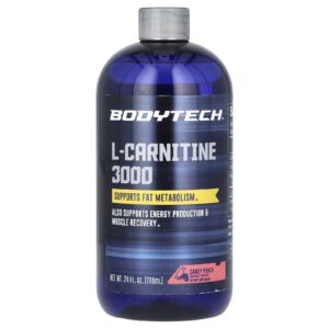BodyTech L-Carnitina 3000 Ponche Doce 709 ml (24 fl oz)