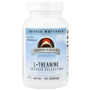 Source Naturals L-teanina 200 mg 120 cápsulas