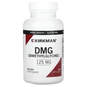 Kirkman Labs DMG 125 mg 250 Cápsulas