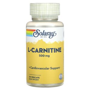 Solaray L-Carnitina 500 mg 30 VegCaps